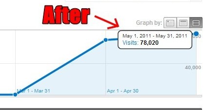 Our SEO Services Results for one of our client